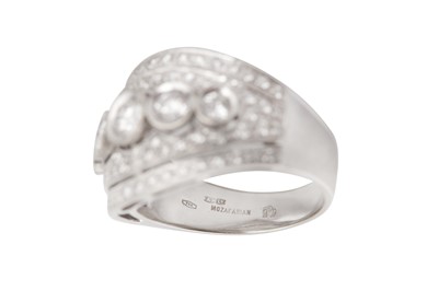 Lot 7 - A diamond dress ring, by Mozafarian
