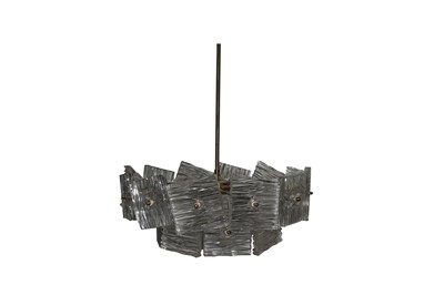 Lot 184 - UNKNOWN: two modernist chandeliers, circa 1970s