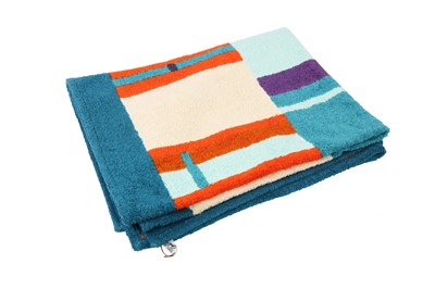 Lot 589 - Hermes Geometric Squares Towel