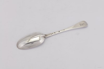 Lot 309 - A George I Britannia standard tablespoon, London 1714 by Isaac Davenport (reg. April 1697)