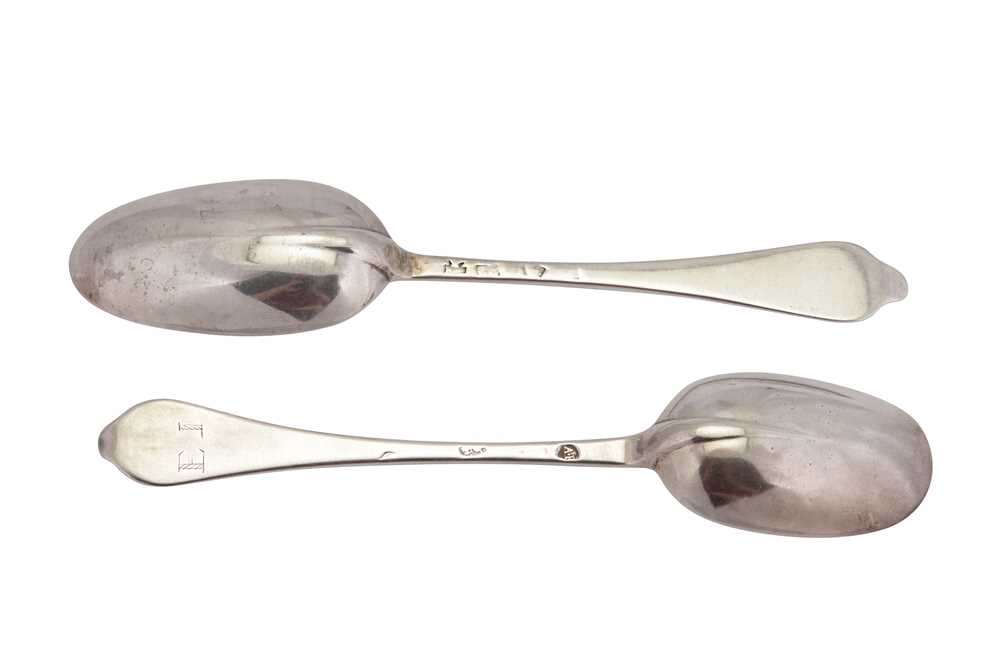 Lot 315 - A Queen Anne/George I Britannia standard tablespoon, London circa 1715 by Andrew Archer (reg. 27th Oct 1703)