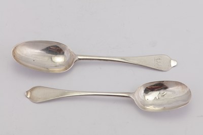 Lot 315 - A Queen Anne/George I Britannia standard tablespoon, London circa 1715 by Andrew Archer (reg. 27th Oct 1703)