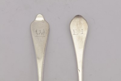 Lot 315 - A Queen Anne/George I Britannia standard tablespoon, London circa 1715 by Andrew Archer (reg. 27th Oct 1703)