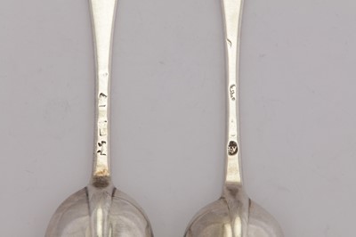 Lot 315 - A Queen Anne/George I Britannia standard tablespoon, London circa 1715 by Andrew Archer (reg. 27th Oct 1703)