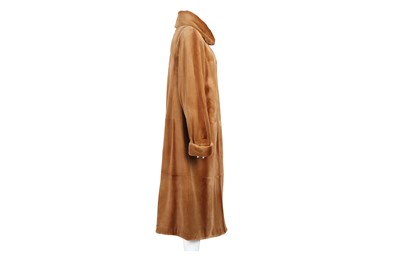 Lot 286 - Saga Royal Golden Brown Sheared Mink Coat