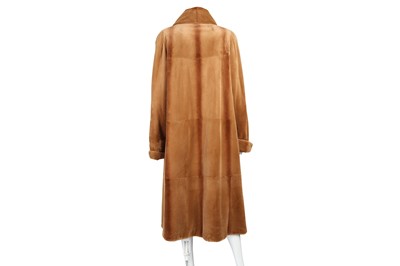 Lot 286 - Saga Royal Golden Brown Sheared Mink Coat