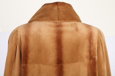 Lot 286 - Saga Royal Golden Brown Sheared Mink Coat