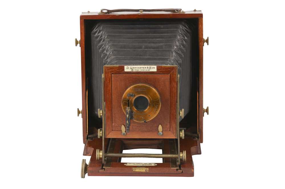 Lot 45 - A J. Lancaster & Son 1902 B.B. Half Plate