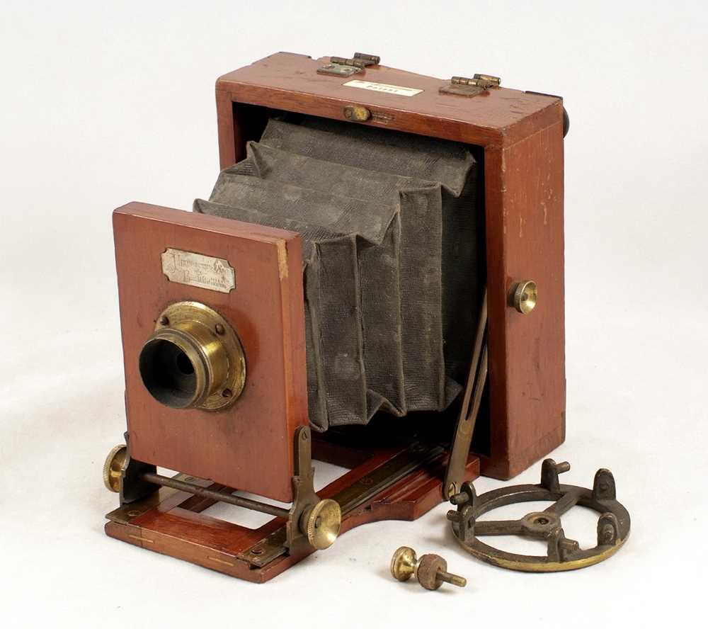 Lot 47 - A J. Lancaster & Son 'Le Merveilleux' Half Plate Field Camera