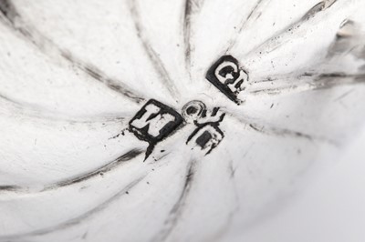 Lot 249 - A late 18th century Maltese silver covered sugar bowl, circa 1780 by Guiseppe Maniscalco di Andrea