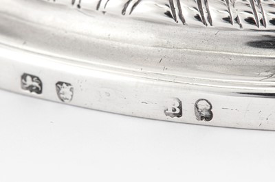 Lot 448 - A set of four George III sterling silver sauce tureens, London 1797 by Paul Storr (1771-1844, first reg. 12th Jan 1793)