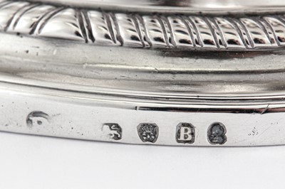 Lot 448 - A set of four George III sterling silver sauce tureens, London 1797 by Paul Storr (1771-1844, first reg. 12th Jan 1793)