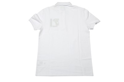 Lot 1287 - Versace Collection White Medusa Logo Polo Shirt - Size S