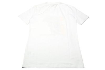 Lot 1211 - Versace Collection White Medusa Logo T-Shirt - Size S