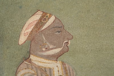 Lot 381 - A PORTRAIT OF MAHARANA SANGRAM SINGH II OF MEWAR (1690 - 1734)