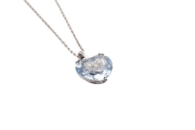 Lot 80 - A diamond 'So Happy' pendant necklace, by Chopard