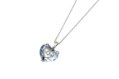 Lot 80 - A diamond 'So Happy' pendant necklace, by Chopard