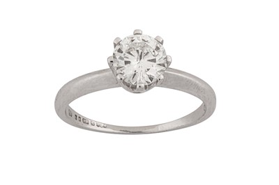 Lot 201 - A diamond single-stone ring