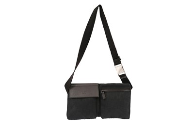 Lot 514 - Gucci Black Monogram Belt Bag