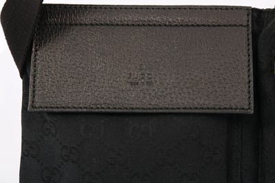 Lot 514 - Gucci Black Monogram Belt Bag