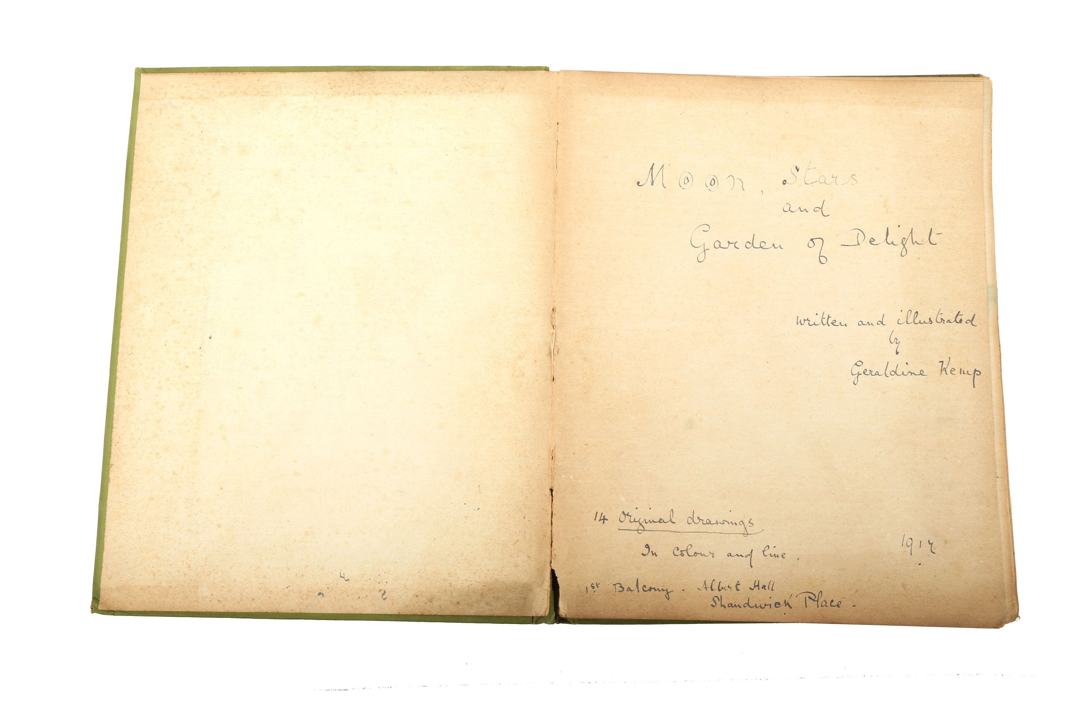 Lot 458 - Juvenalia: Original Manuscript