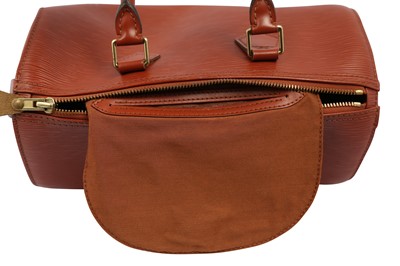 Lot 276 - Louis Vuitton Tan Brown Epi Speedy 25