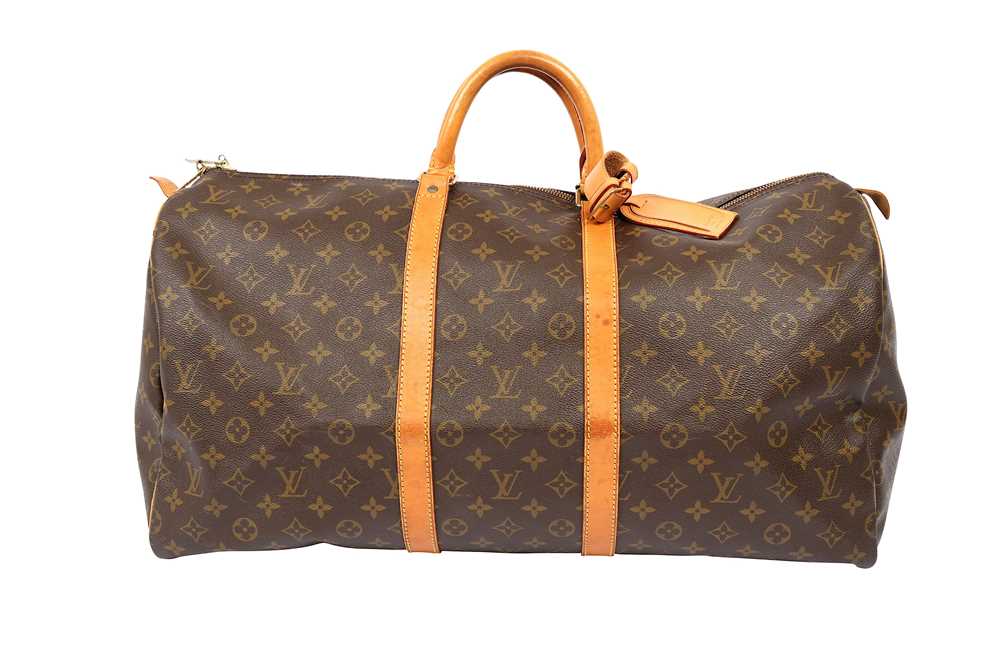 Sold at Auction: Louis Vuitton Keepall 55