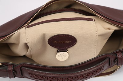 Lot 39 - Mulberry Burgundy Hobo Shoulder Bag