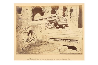 Lot 883 - A SELECTION OF BALBECK VIEWS BY FELIX BONFILS (1831 - 1885)