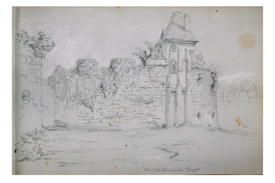 Lot 658 - Vacher (Charles) An album of sketches and watercolours from a tour through Europe