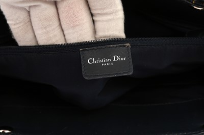 Lot 87 - Christian Dior Navy Monogram Belt Tote
