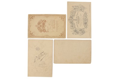 Lot 223 - Cabinet cards 1860 - 1900, Philip A. Klier, William Whiteley and J. Carposio Atelier