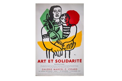 Lot 544 - Leger (Fernand) Art et Solidarite, Galerie Marcel C. Coard