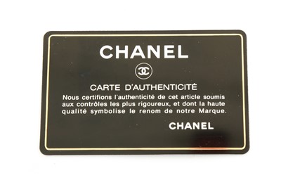Lot 1318 - Chanel Black CC Logo Flap Wallet