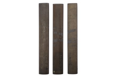 Lot 773 - THREE JAPANESE KOZUKA.