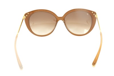 Lot 1282 - Louis Vuitton Amber Cat Eye Sunglasses