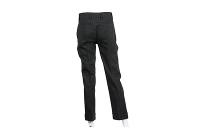 Lot 70 - Prada Charcoal and Angola Black Trousers