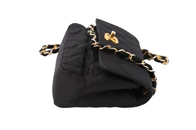 Lot 384 - Chanel Black Mini Evening Flap Bag