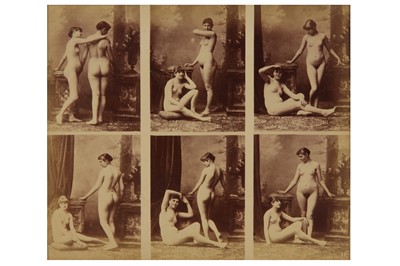Lot 1013 - Nude studies, c. 1880s