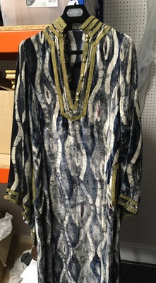 Lot 259 - Thea Porter Velvet Kaftan