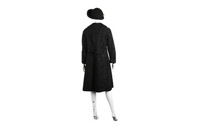 Lot 260 - Black Astrakhan Coat