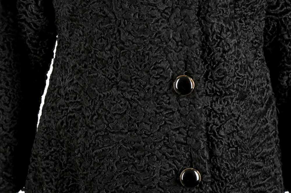Lot 260 Black Astrakhan Coat