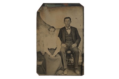 Lot 218 - Tintype cartes de visite interest, c. 1860s – 1900s