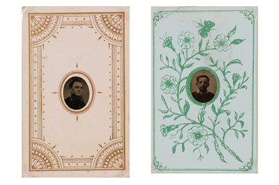Lot 218 - Tintype cartes de visite interest, c. 1860s – 1900s