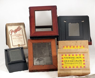 Lot 610 - Group of Vintage Transparency & Negative Viewers