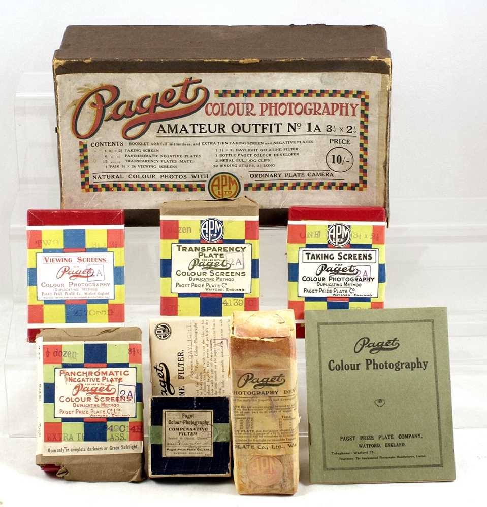 Lot 603 - A Group of Rare Early Colour Processing Kits & Accessories