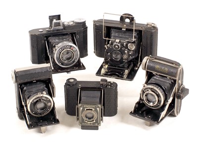 Lot 649 - Uncommon Minion I & Other Small Folding Cameras
