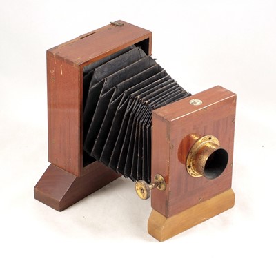 Lot 707 - A Half Plate & a Quarter Plate Camera for SPARES or REPAIRS.