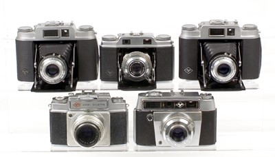 Lot 647 - Super Silette L & Other Agfa Folding Cameras