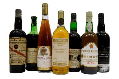 Lot 230 - Mixed Lot of Aged French and Portuguese Wine and Port